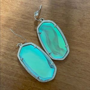 Danielle gold Dichroic Glass Kendra Scott earrings